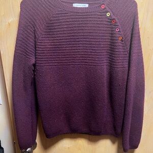 Women's Maroon Sweater